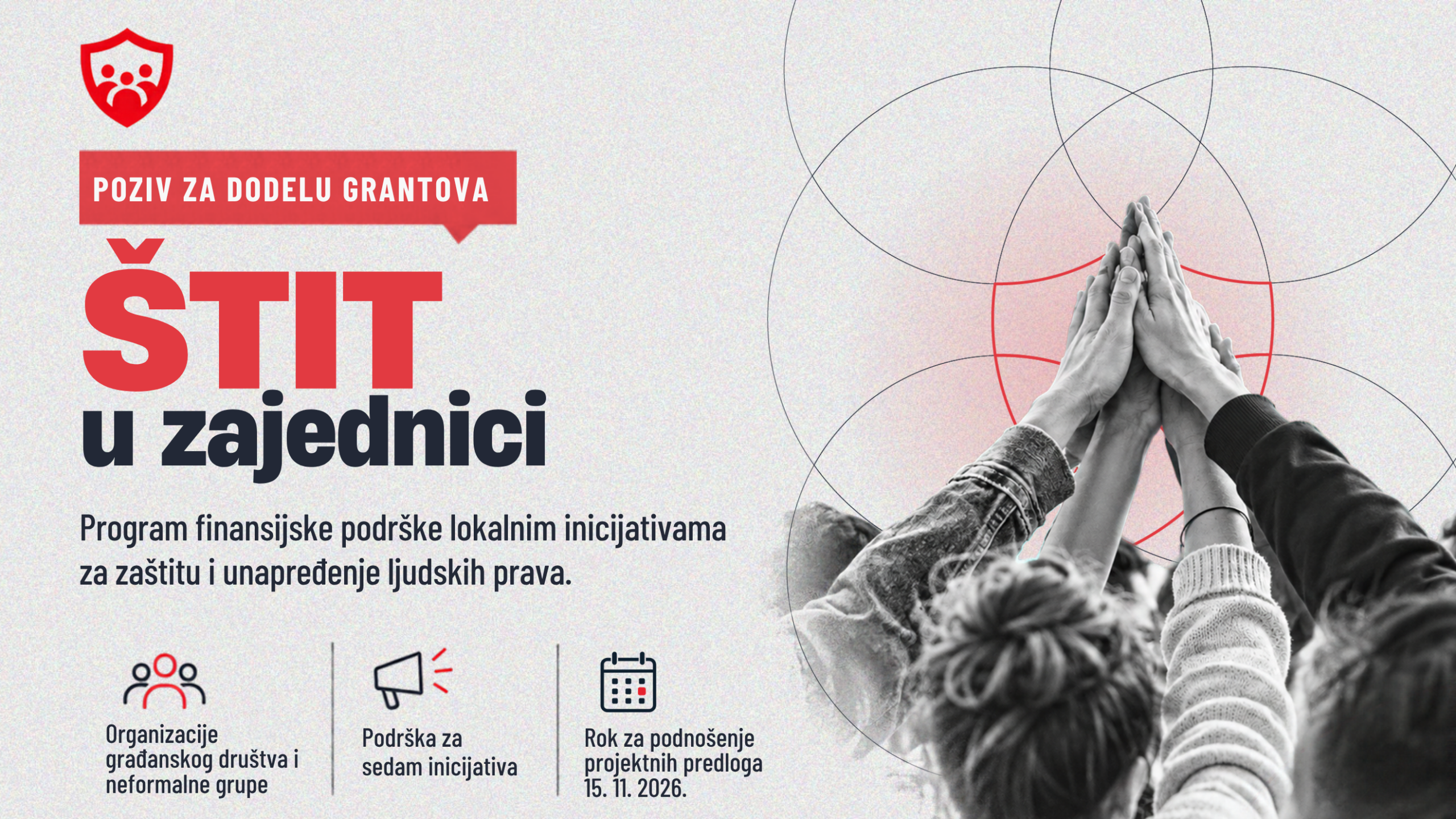 Program finansijske podrške ŠTIT u zajednici